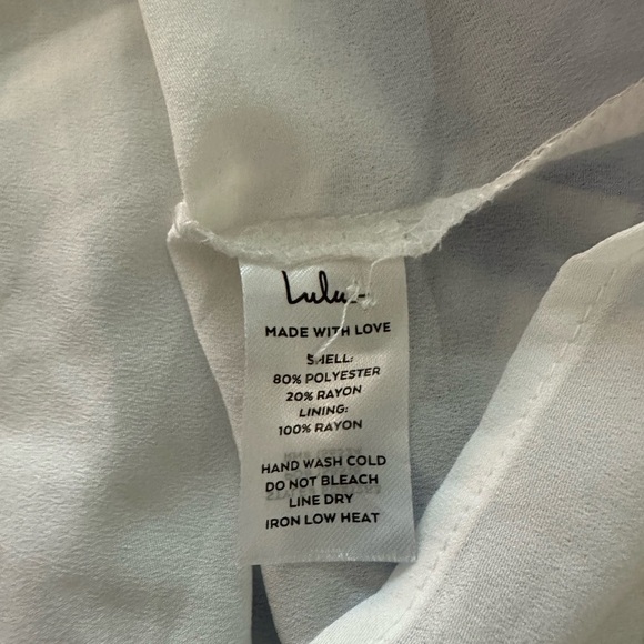 Lulu’s Idyllic Image Blue Plaid burton up mid dress with pockets M - Picture 12 of 12